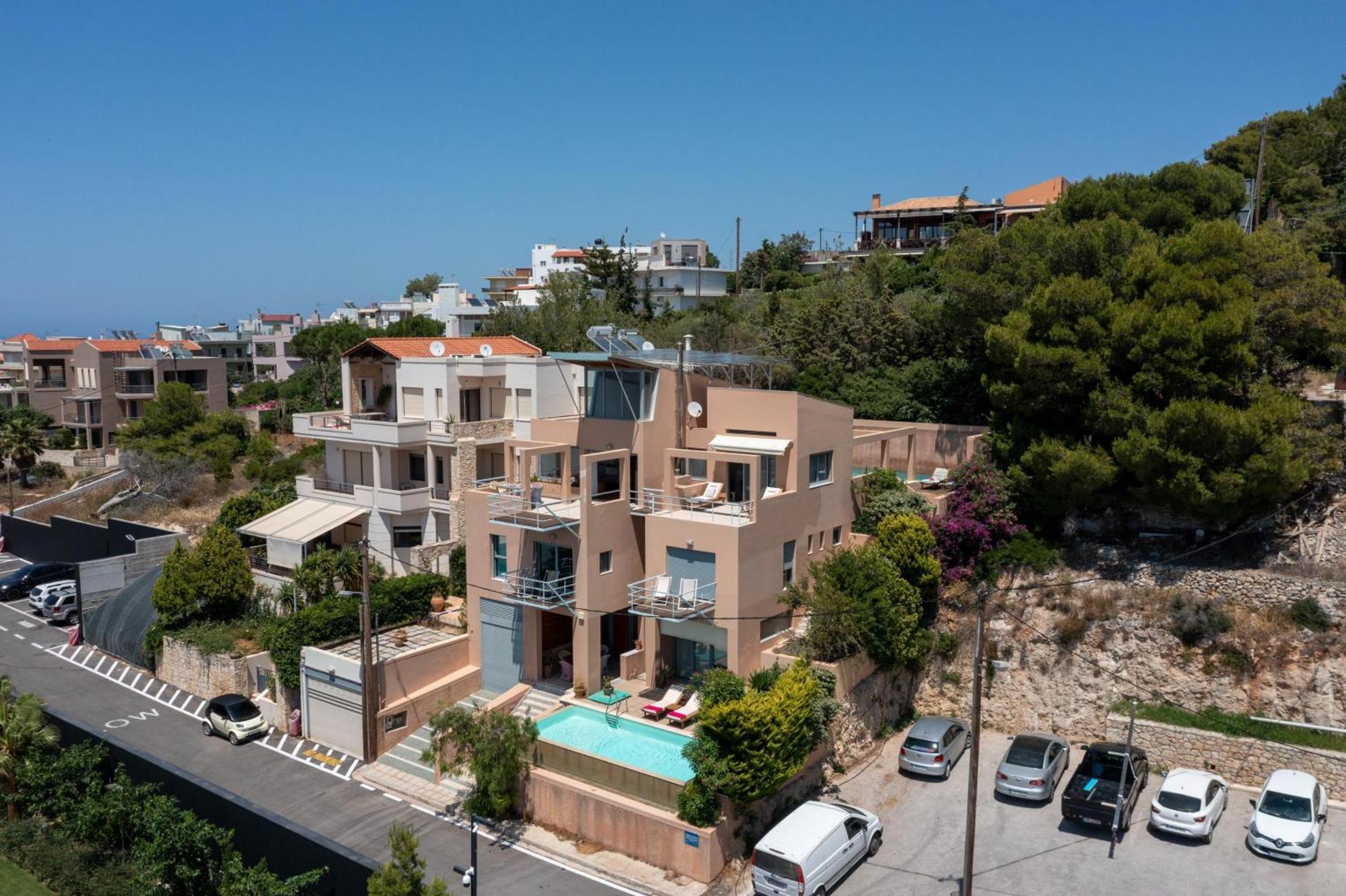 Villa Unlimited Blue La Canea Exterior foto