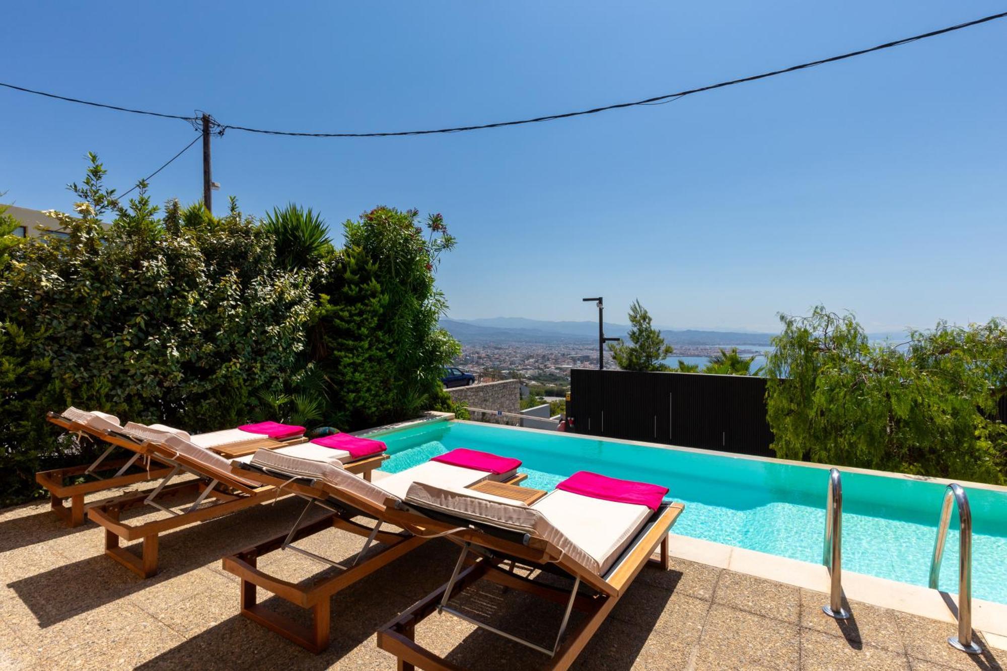 Villa Unlimited Blue La Canea Exterior foto