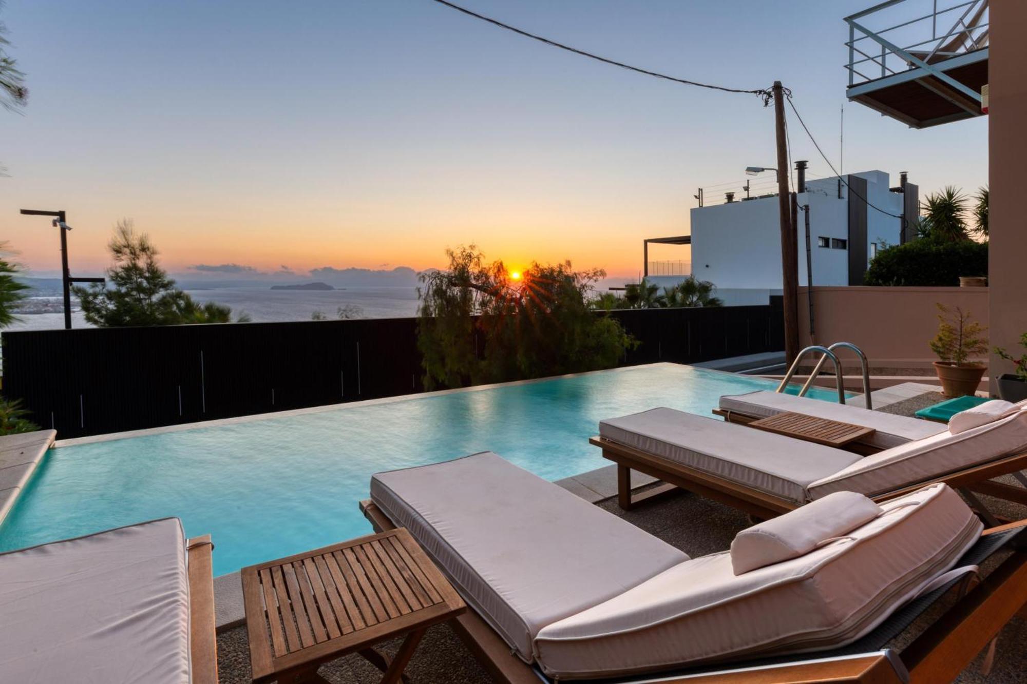 Villa Unlimited Blue La Canea Exterior foto