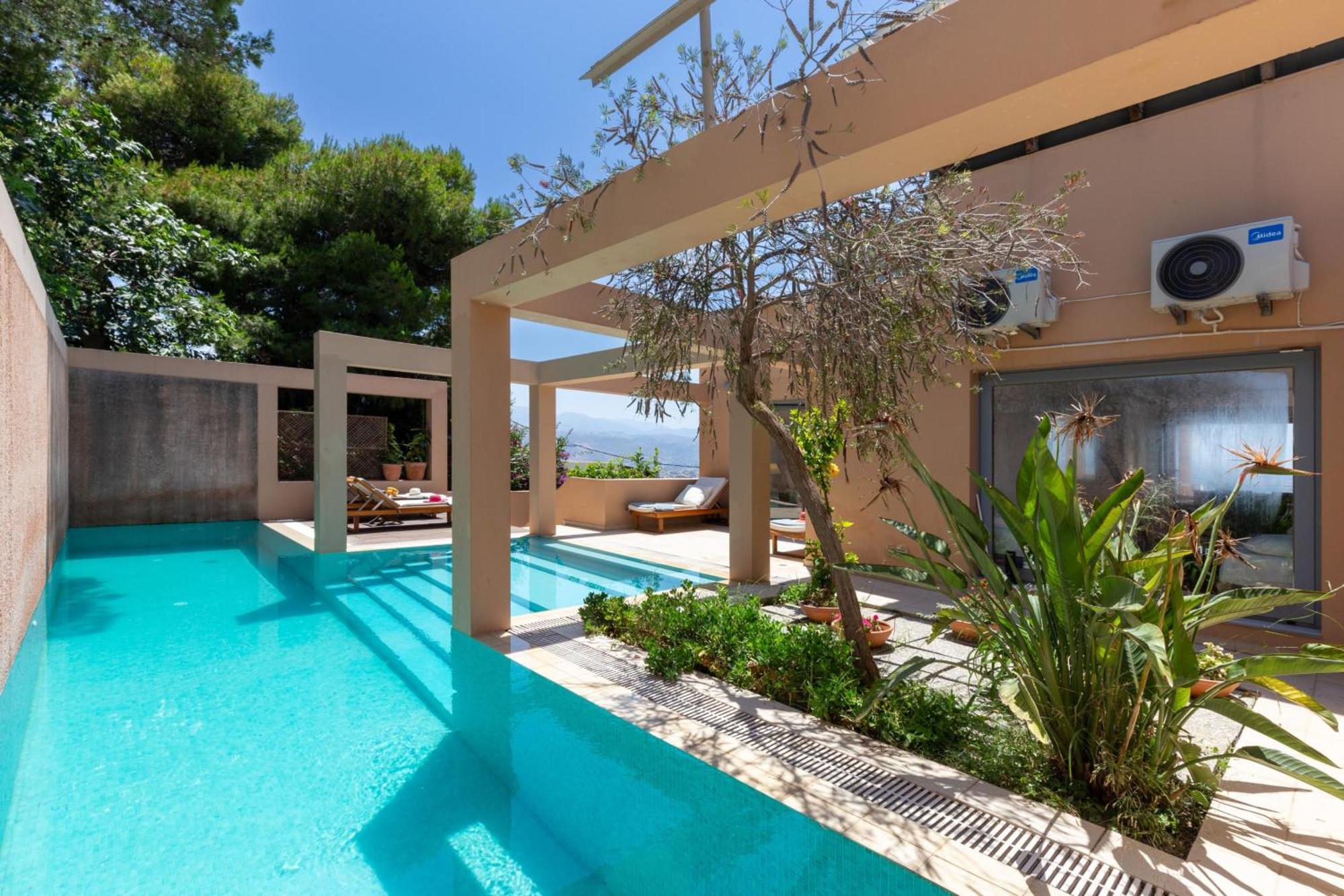 Villa Unlimited Blue La Canea Exterior foto
